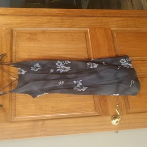 Open back tie sleeveless dress